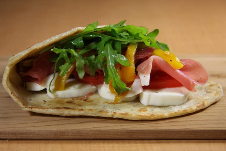 Flatbread Wrap, College Food Service Cafe Options