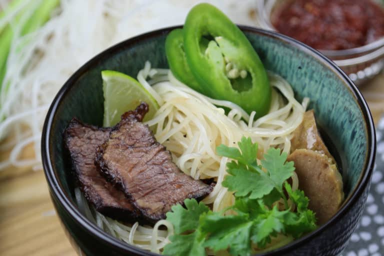 Beef Pho - Global Cuisine, Corporate Dining Food Service Cafe Bowl
