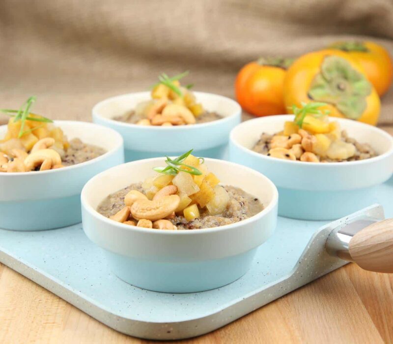 How to Make Congee with Kombucha-Infused Quinoa