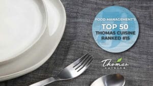 Read more about the article Food Management 2021: Top 50 – Thomas Cuisine Ranked #15