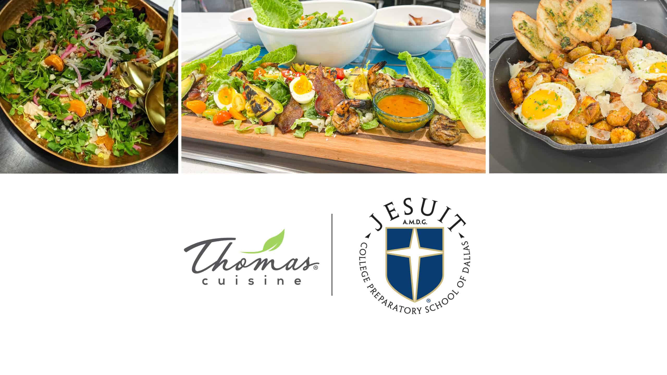You are currently viewing Jesuit Dallas Partners with Thomas Cuisine