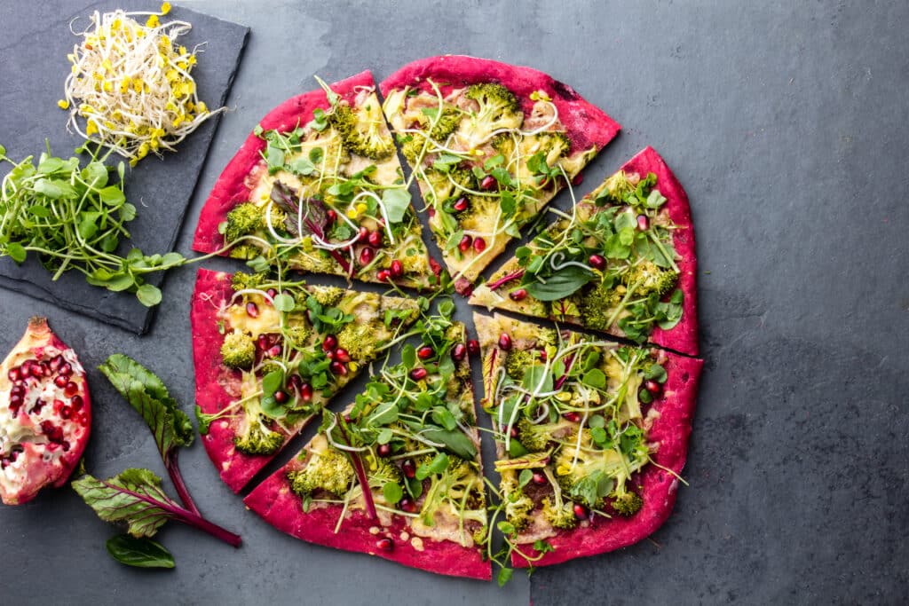Spotlight & Podcast on Thomas Cuisine’s Flexible Dining Options like Vegan Pizza