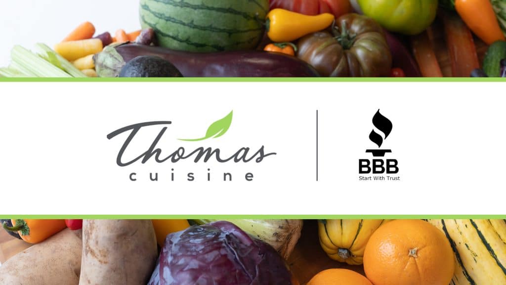 BBB Features Thomas Cuisine for Transparency in Foodservice