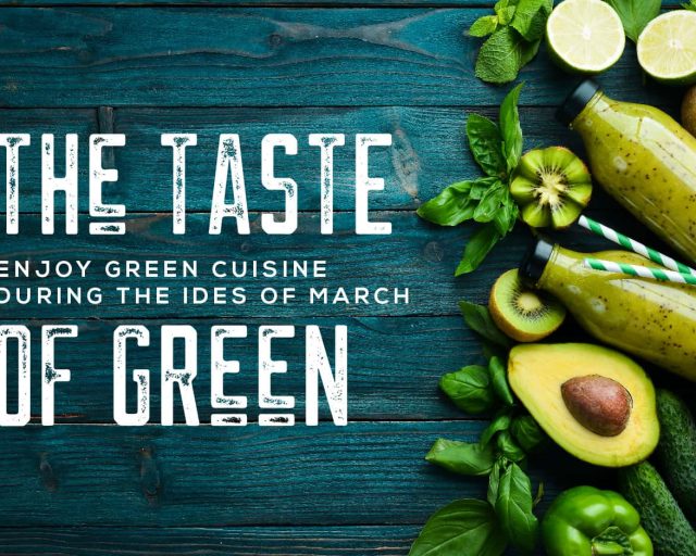 The Taste of Green March Promotion Thomas Cuisine