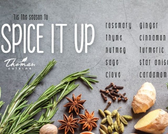 spice it up november thomas cuisine