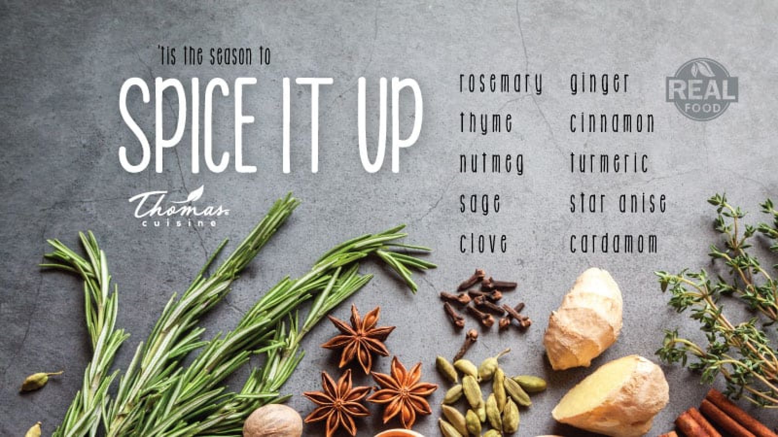 spice it up november thomas cuisine
