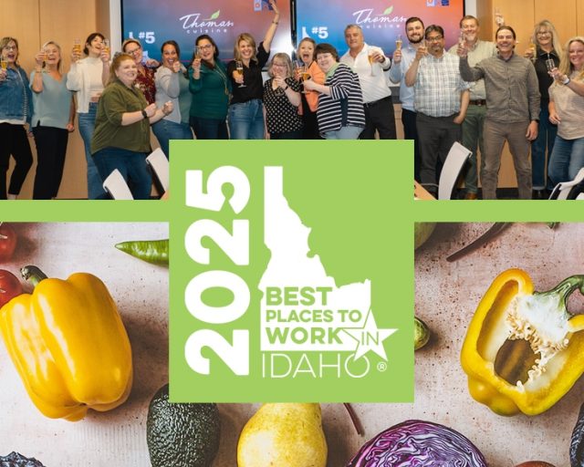 Thomas Cuisine employees celebrate Best Places to Work in Idhao win